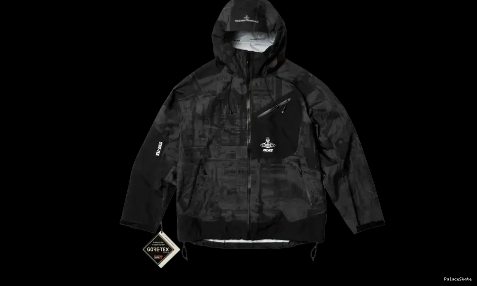 Palace Print Gore-Text Pinnacle Jacket Gore - Mono" "Vivienne Westwood Colour 0612